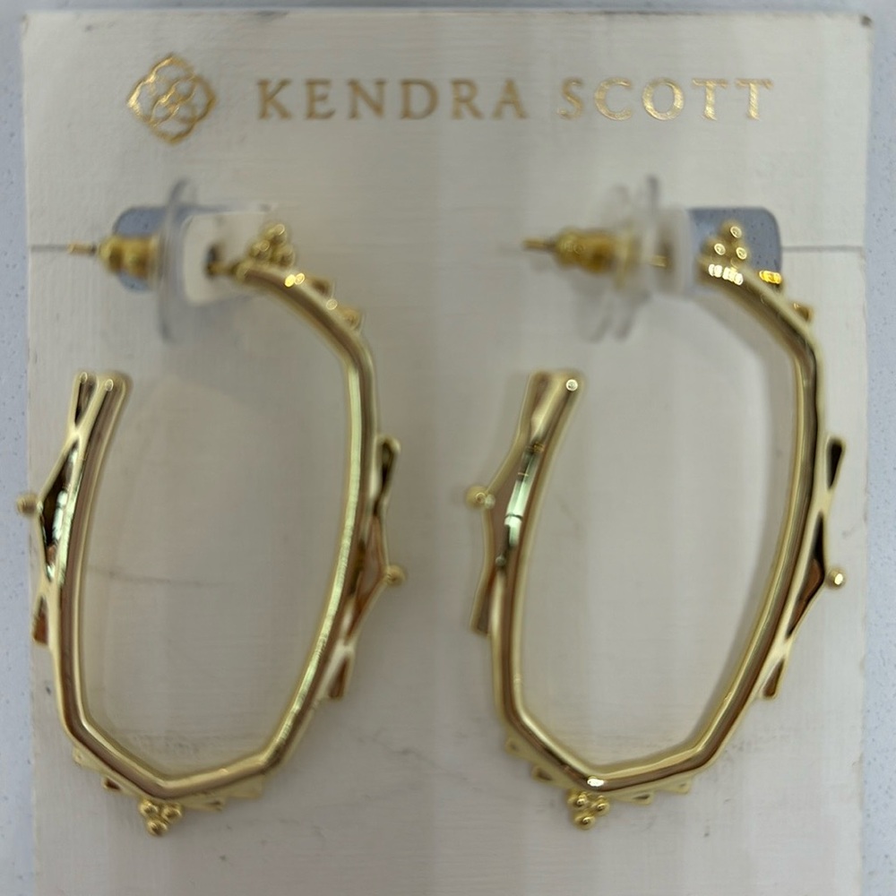 Kendra Scott Gold Geometric Earrings